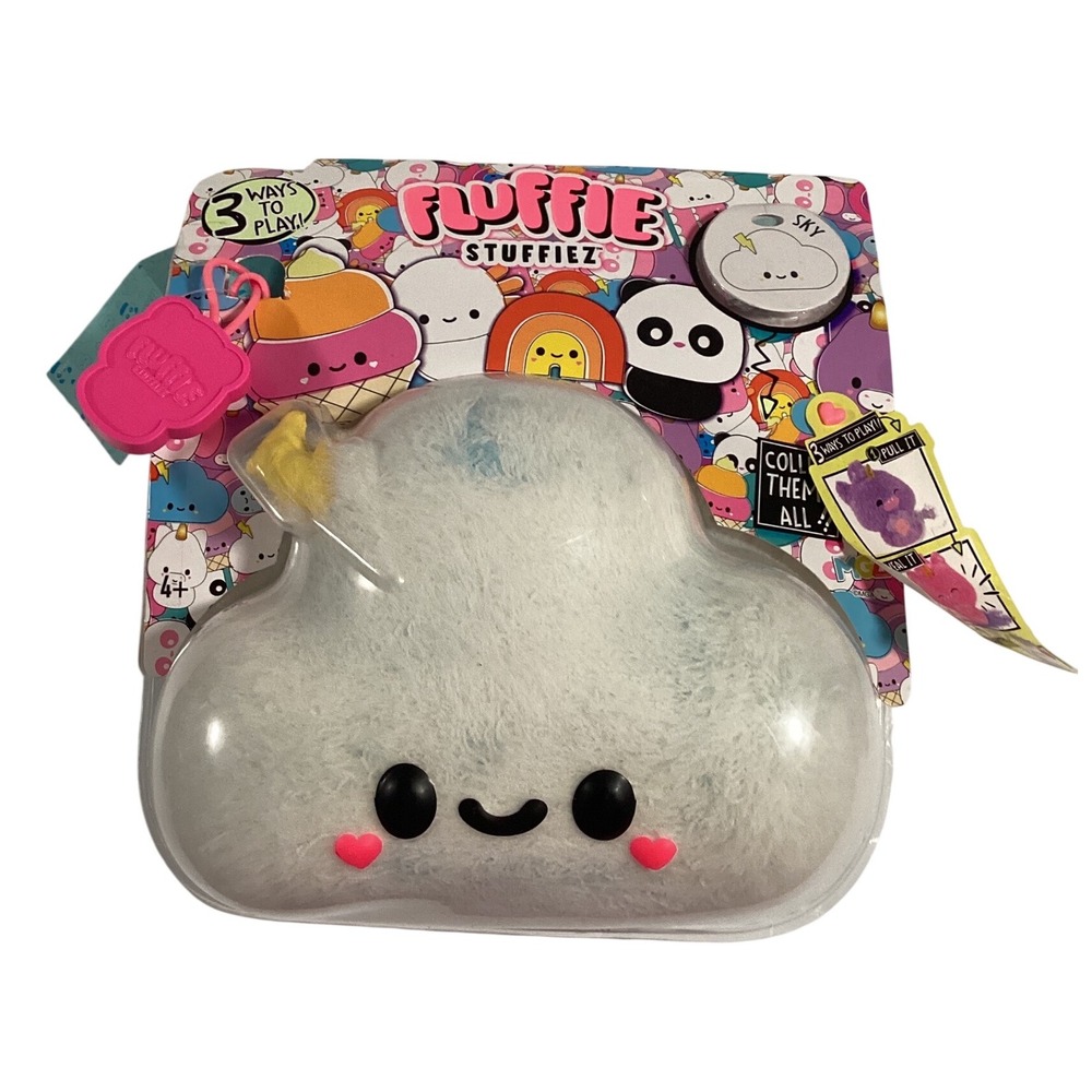 Fluffie Stuffiez Sky Cloud‎ Plush Collectible Toy MGA Entertainment New